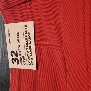 Ladies coloured denim pants